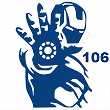 Jagua petite taille - Iron Man rayon d'énergie