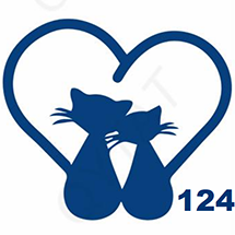 Jagua petite taille - 2 chats dans un coeur