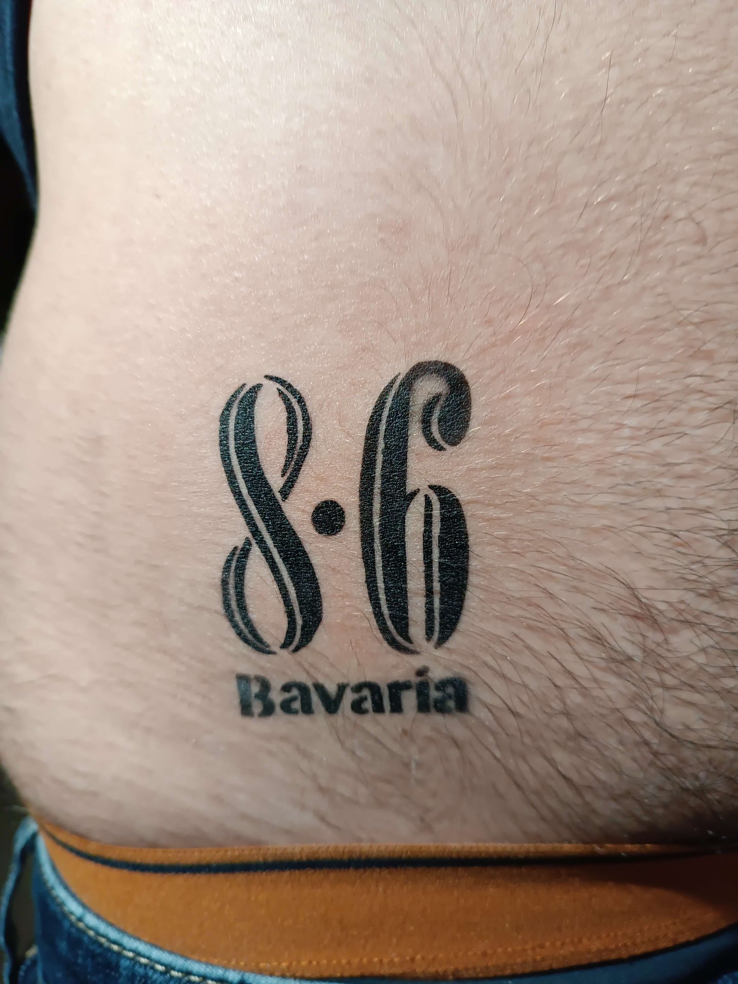 Pochoir 8.6 pour tatouage aérographe taille moyenne