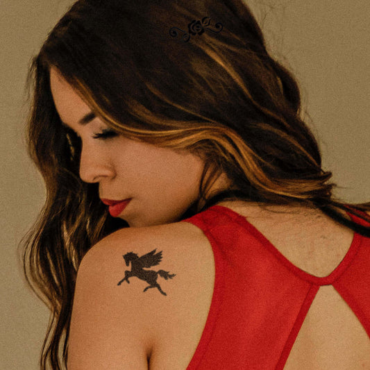Pochoir pégase 2 pour tattoo temporaire