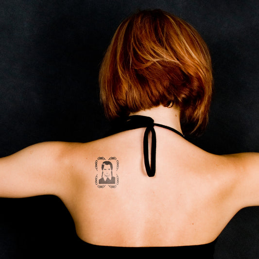 Pochoir Mercredi A. n°2 pour tattoo aérographe