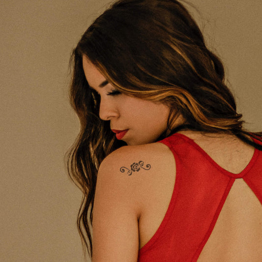 Pochoir bracelet rose mini modèle 4,5cm