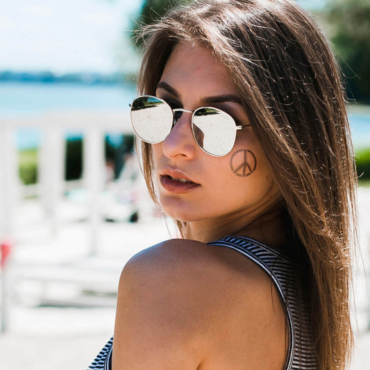 Pochoir Peace & Love modèle 5cm