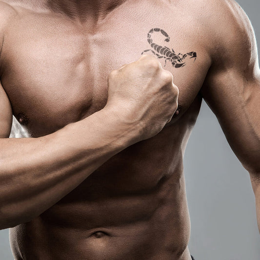 Pochoir Scorpion pour tattoo taille moyenne