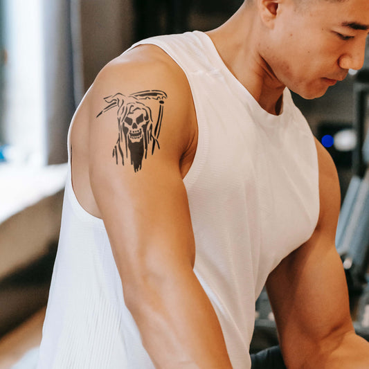 Pochoir grande faucheuse taille moyenne