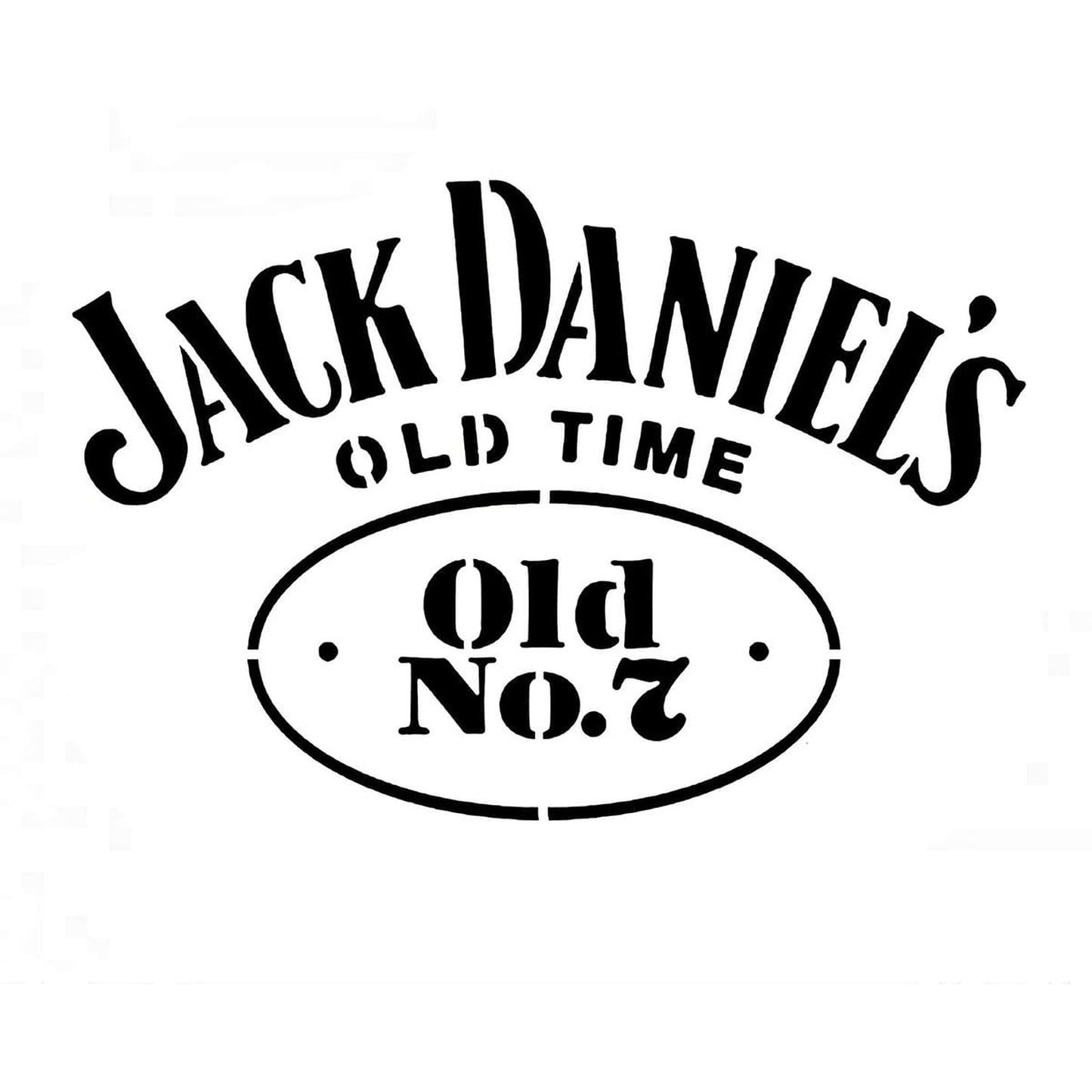 Pochoir Jack Dan pour tatouage aérographe