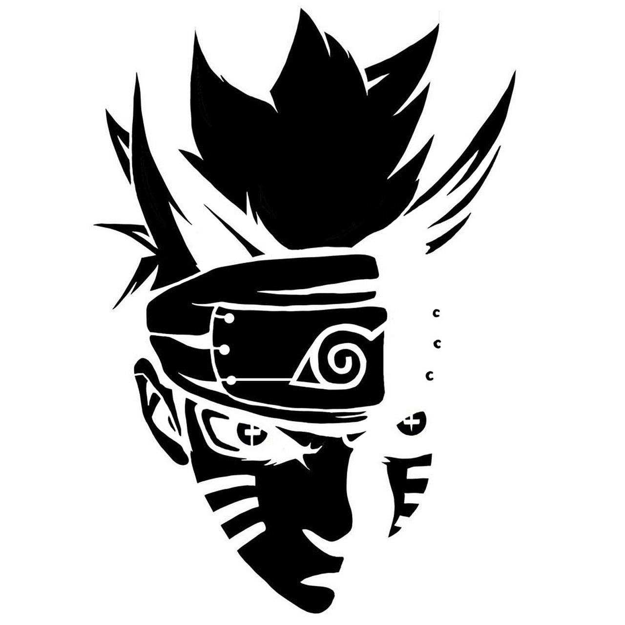 Pochoir Narutau-ermite