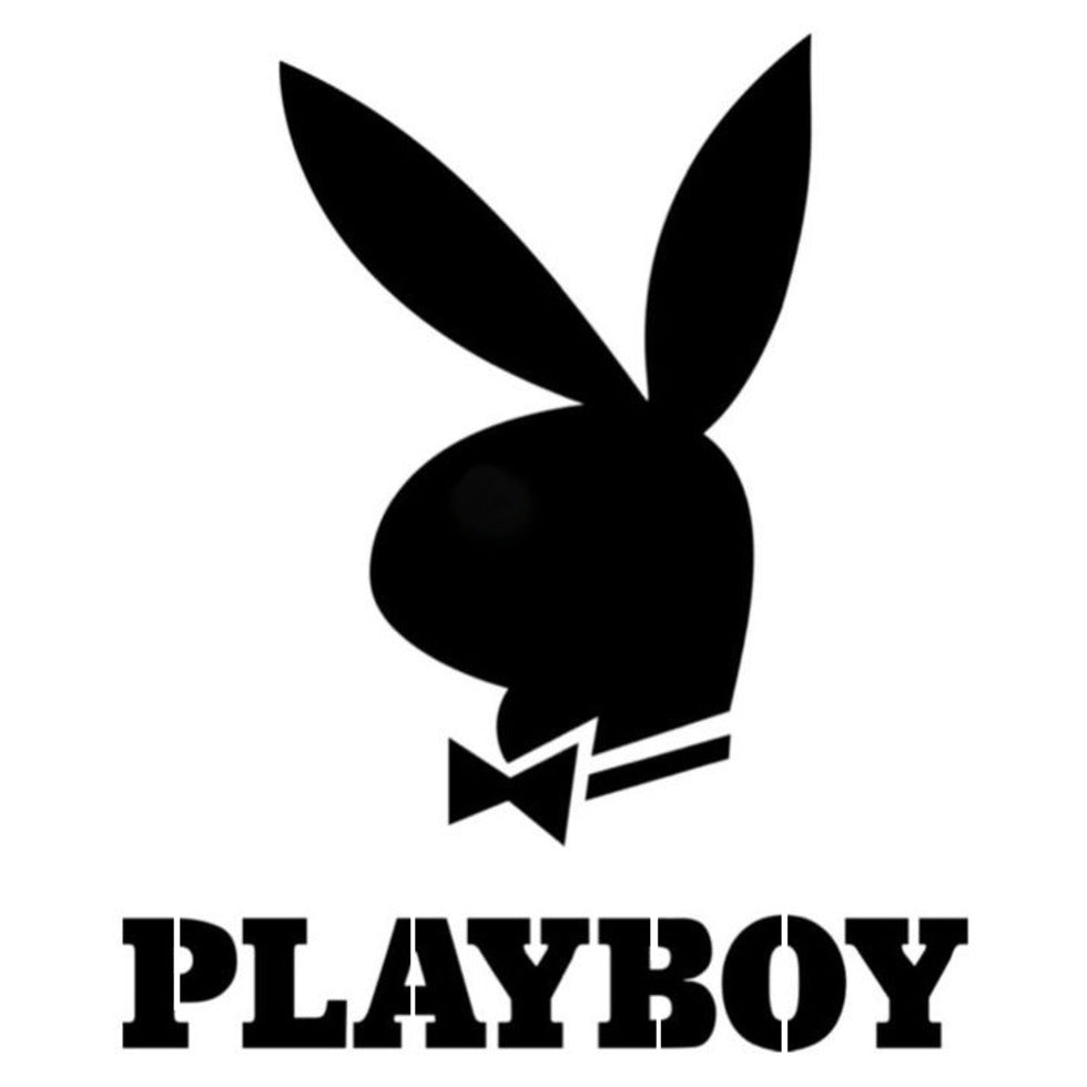 Pochoir playboy pour tattoo aérographe