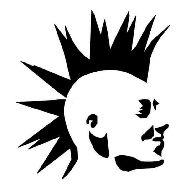 Pochoir Punk modèle 5cm