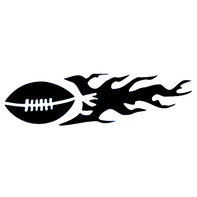 Pochoir ballon de rugby - foot US taille moyen