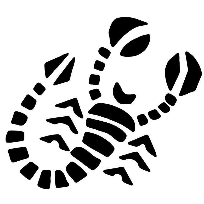 Pochoir Scorpion 2 taille moyenne
