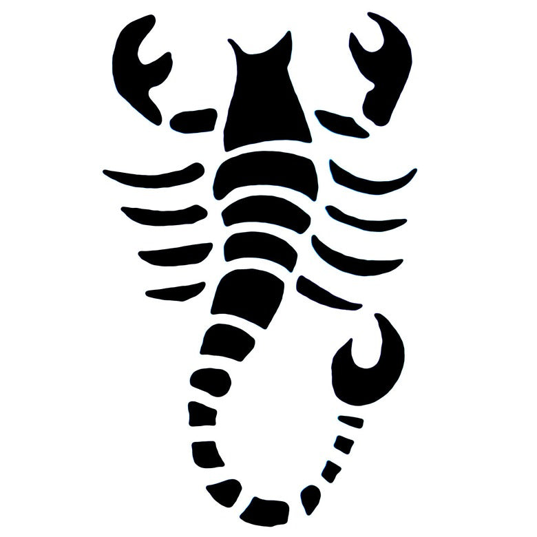 Pochoir Scorpion mini modèle 4.5cm