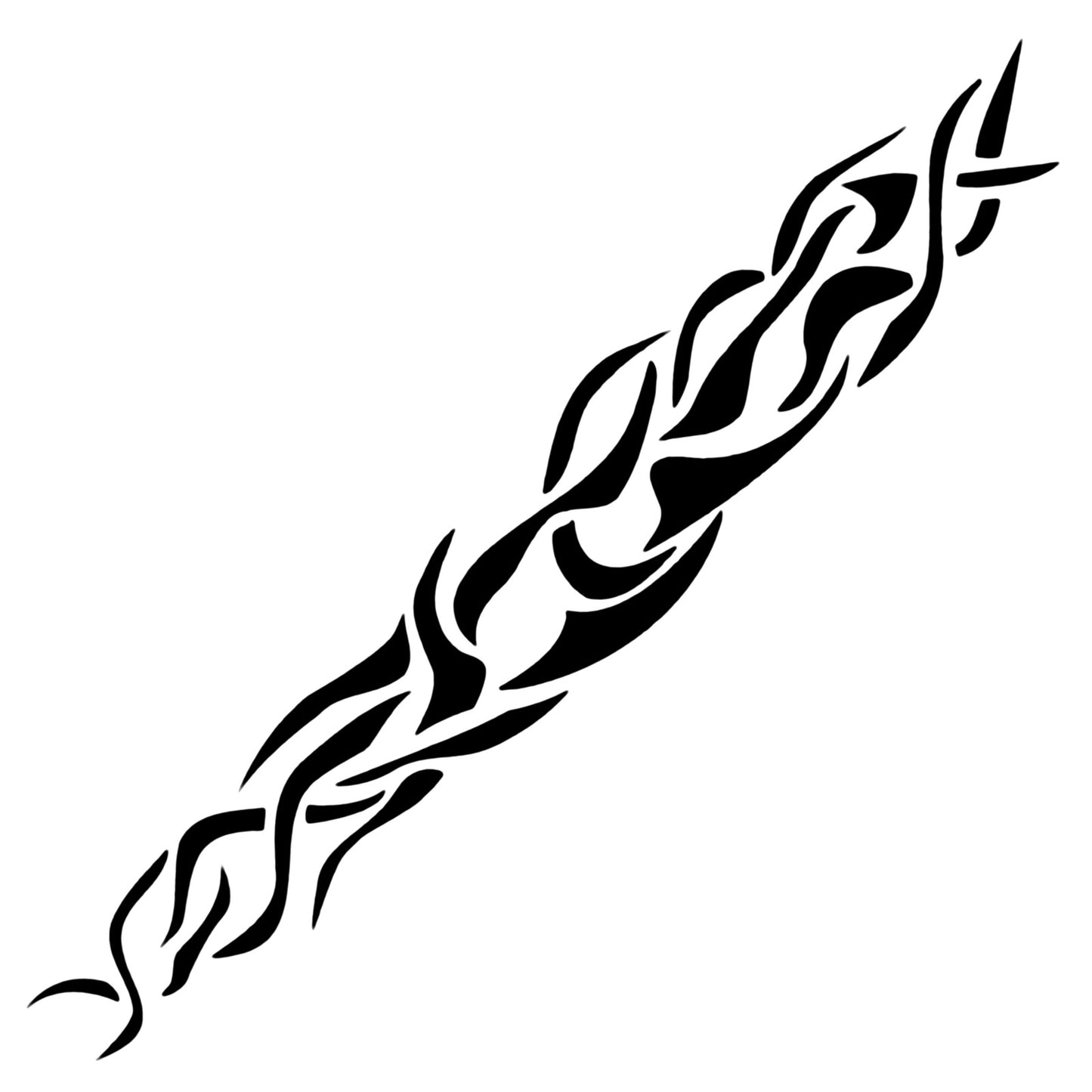 Pochoir Tribal Géant jambe ou bras