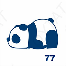 Jagua petite taille - Panda allongé