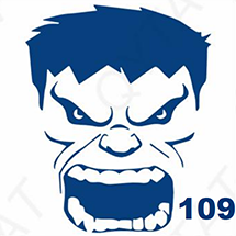 Jagua petite taille - Tête de Hulk