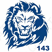 Jagua petite taille - Tête de lion rugisssant