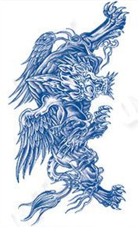 Tatouages de Qilin chinois - Animal mythologique bienveillant - Harmonie sagesse et présage