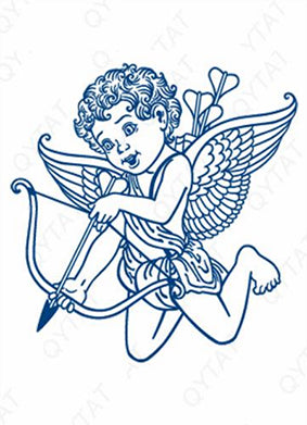 Tatouage de cupidon - Amour imprévisible et passion