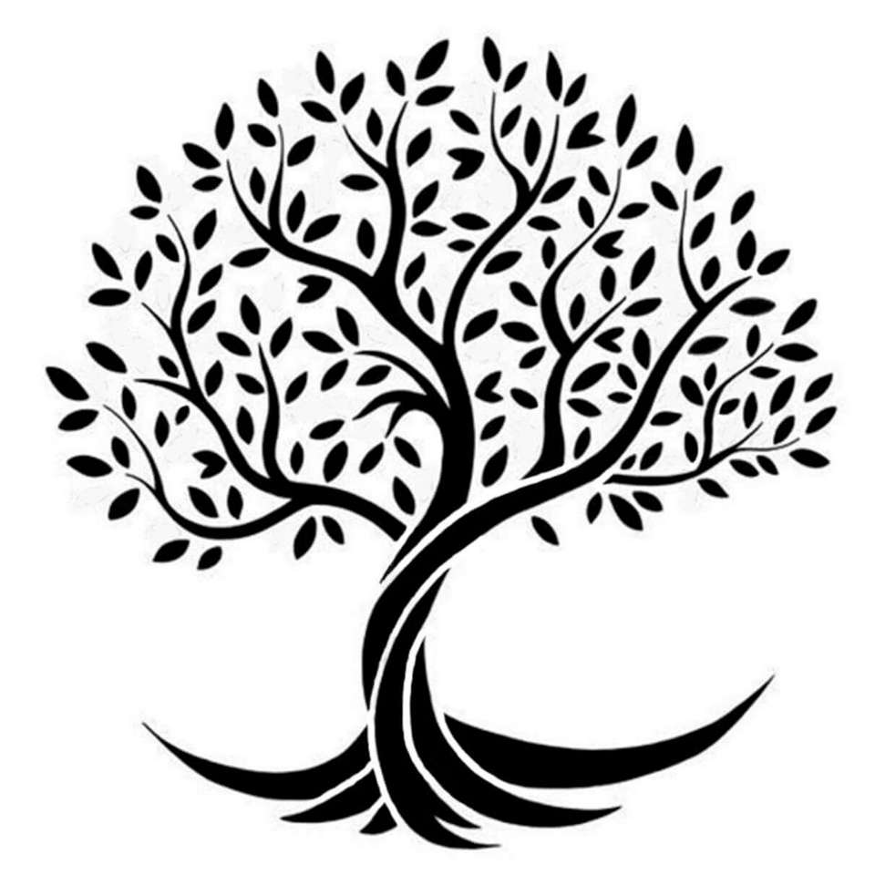 Pochoir arbre de vie -  Modèle taille moyenne