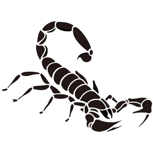 Pochoir Scorpion pour tattoo taille moyenne
